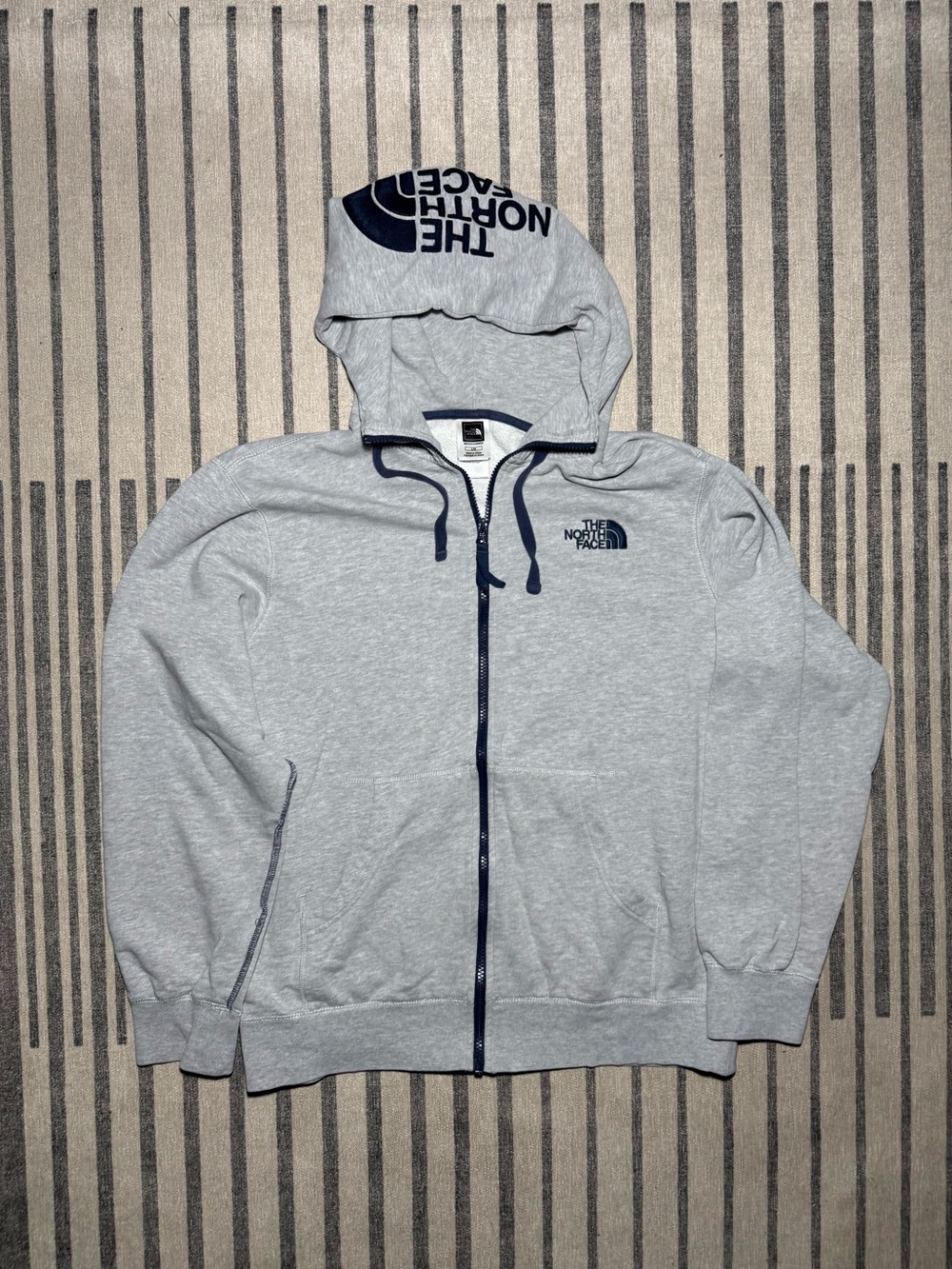 The North Face Rearview Full-Zip Hoodie Grey Size L